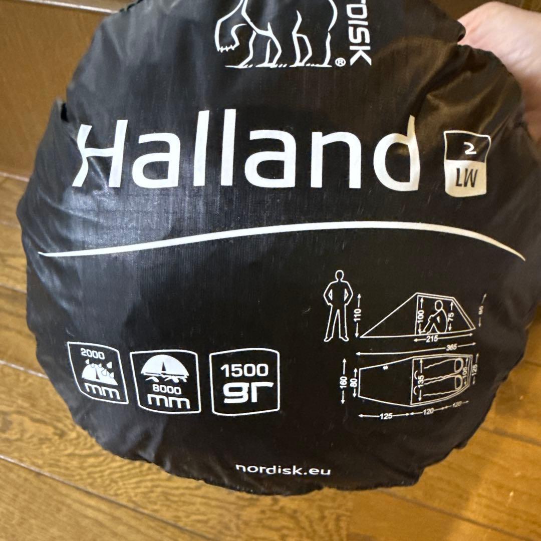 ノルディスク　Halland 2 LW 新品　半額以下で