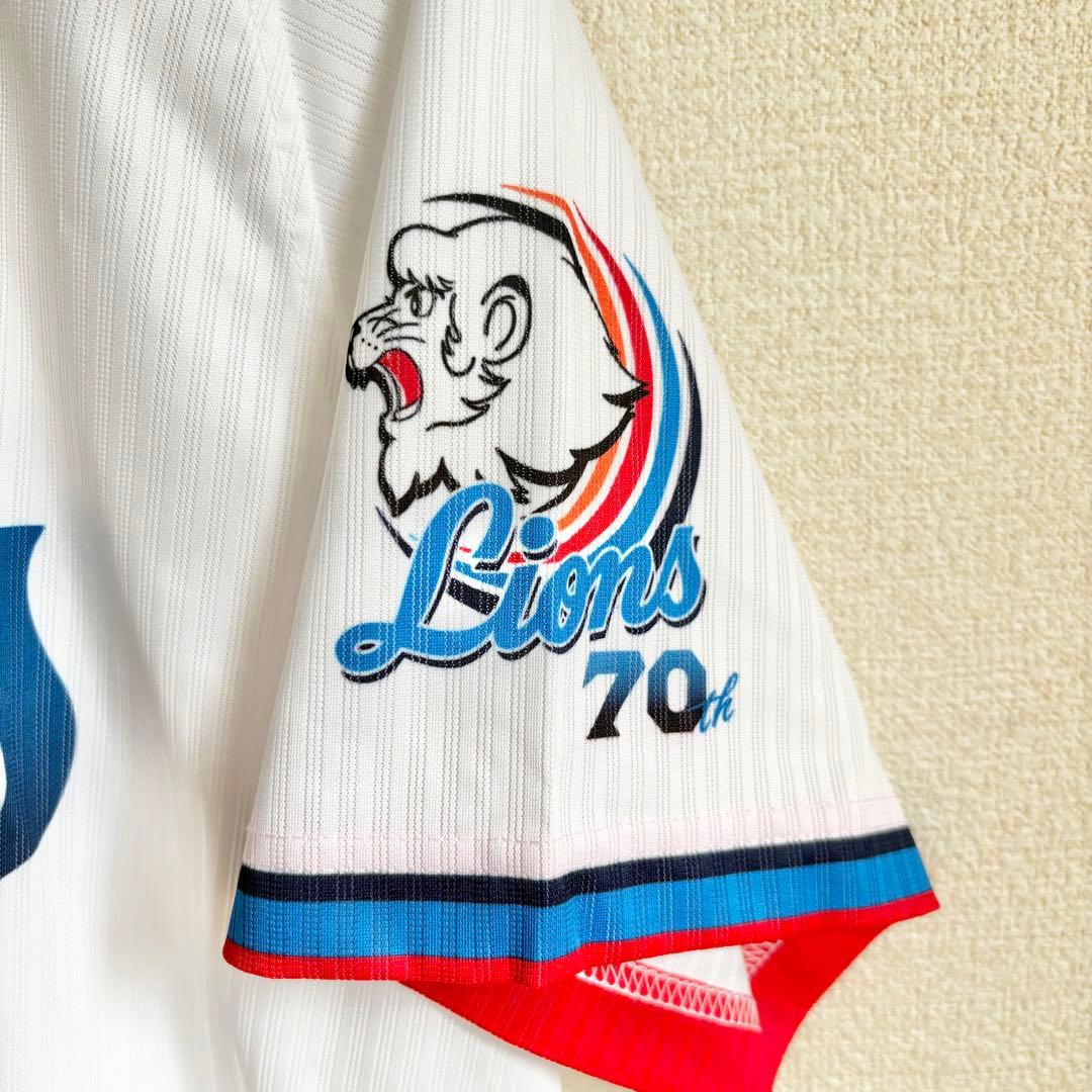 【新品】埼玉西武ライオンズ 70周年記念 レプリカユニフォームL