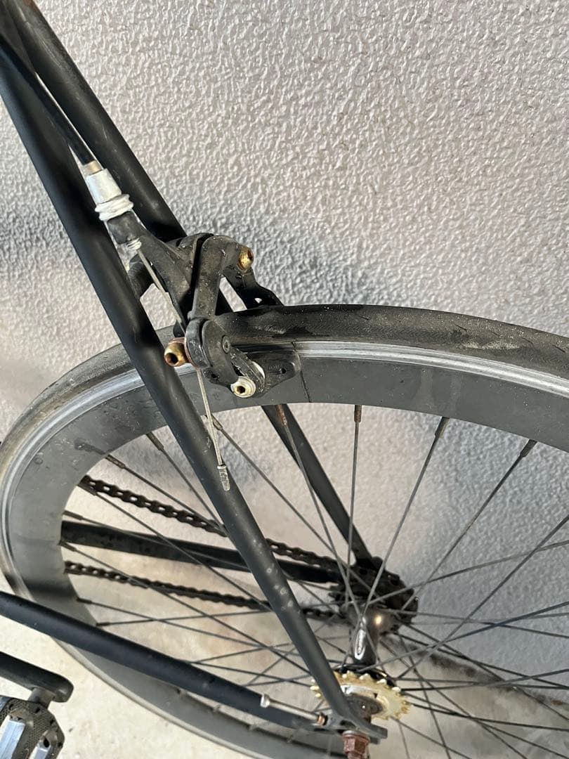FUN by RIDERS CAFE ピストバイク ブラック 700C