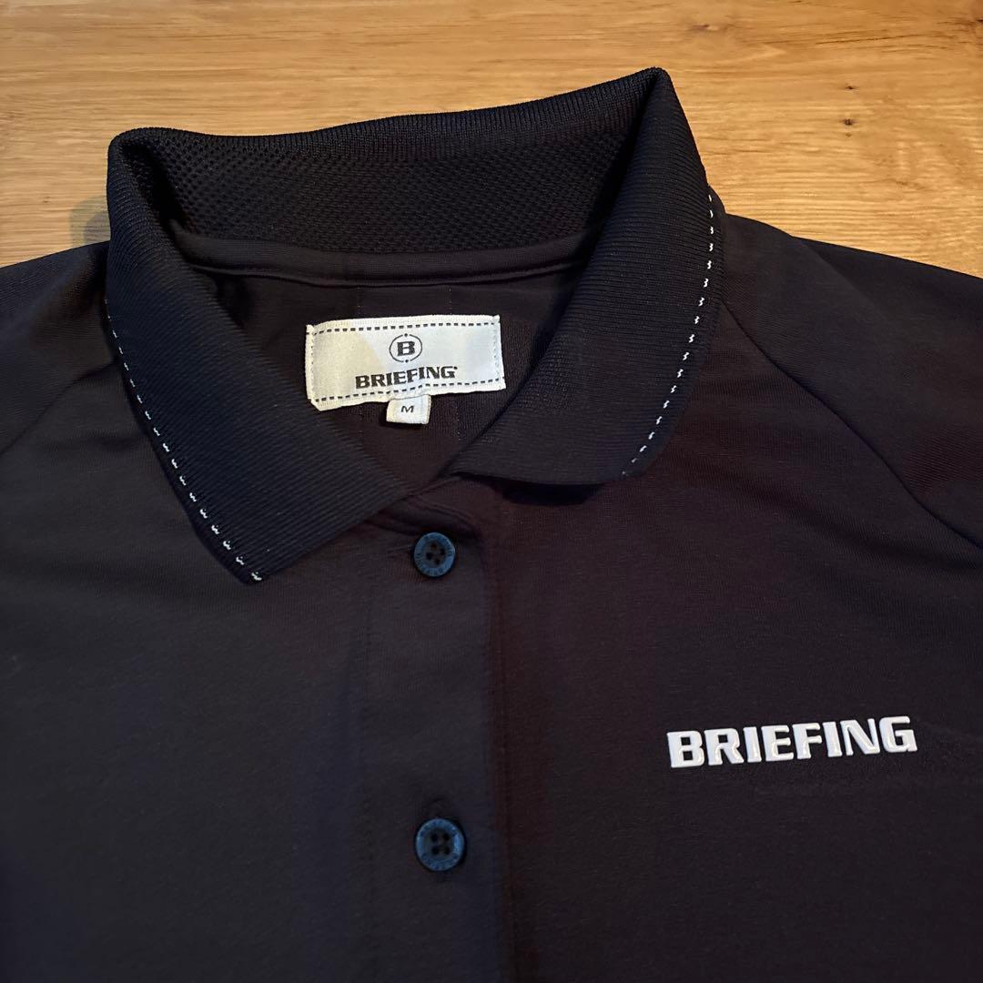 ❤️BRIEFING ❤️レディース　ポロシャツ M ブラック