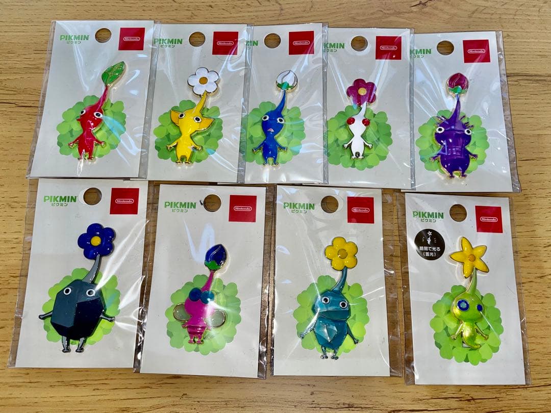 ⚠︎お値下げ中　ピクミン ピンバッジ 全種 コンプ セット 新品