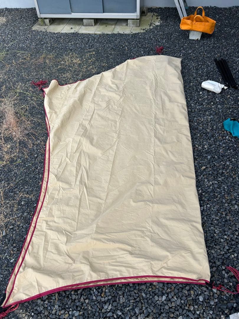 希少旧ロープ テンマクデザイン ムササビウイング13ft tc焚き火ver 美品