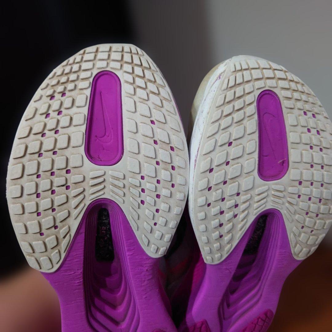 Nike Zoom Fly スパイクシューズ ホワイト/ピンク/ブラック27cm