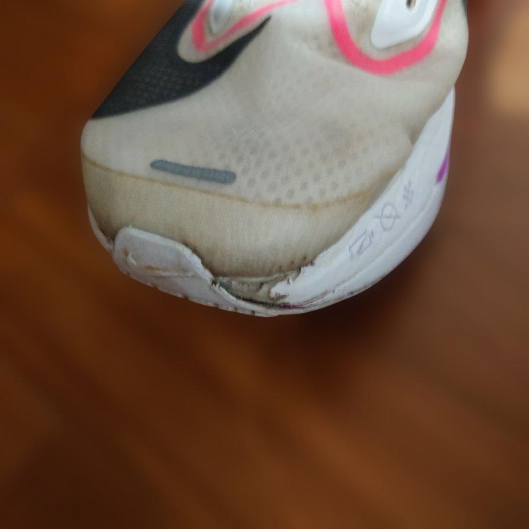 Nike Zoom Fly スパイクシューズ ホワイト/ピンク/ブラック27cm
