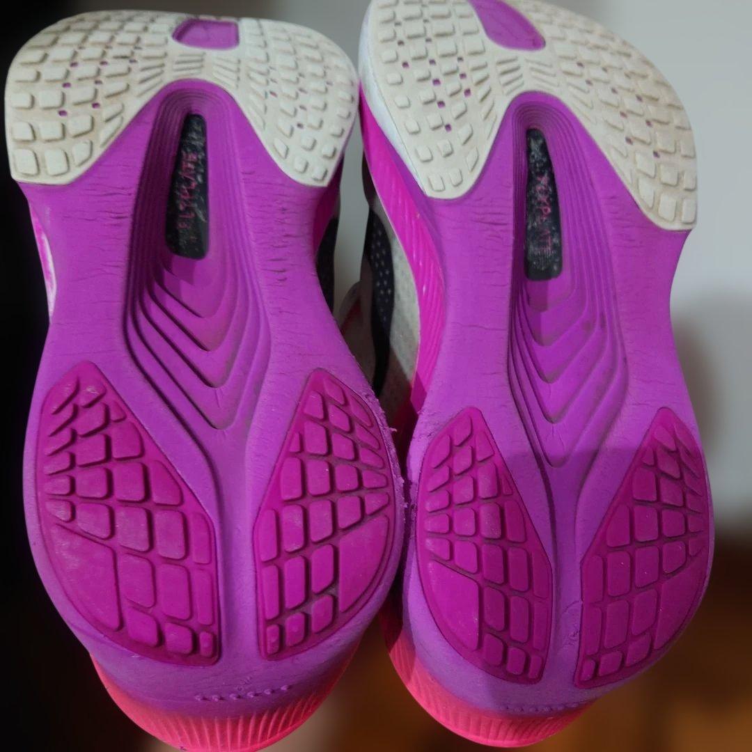 Nike Zoom Fly スパイクシューズ ホワイト/ピンク/ブラック27cm