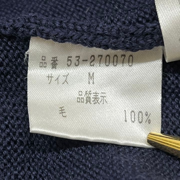 PEARLY GATES パーリーゲイツ メンズ ニット ネイビー 国旗柄