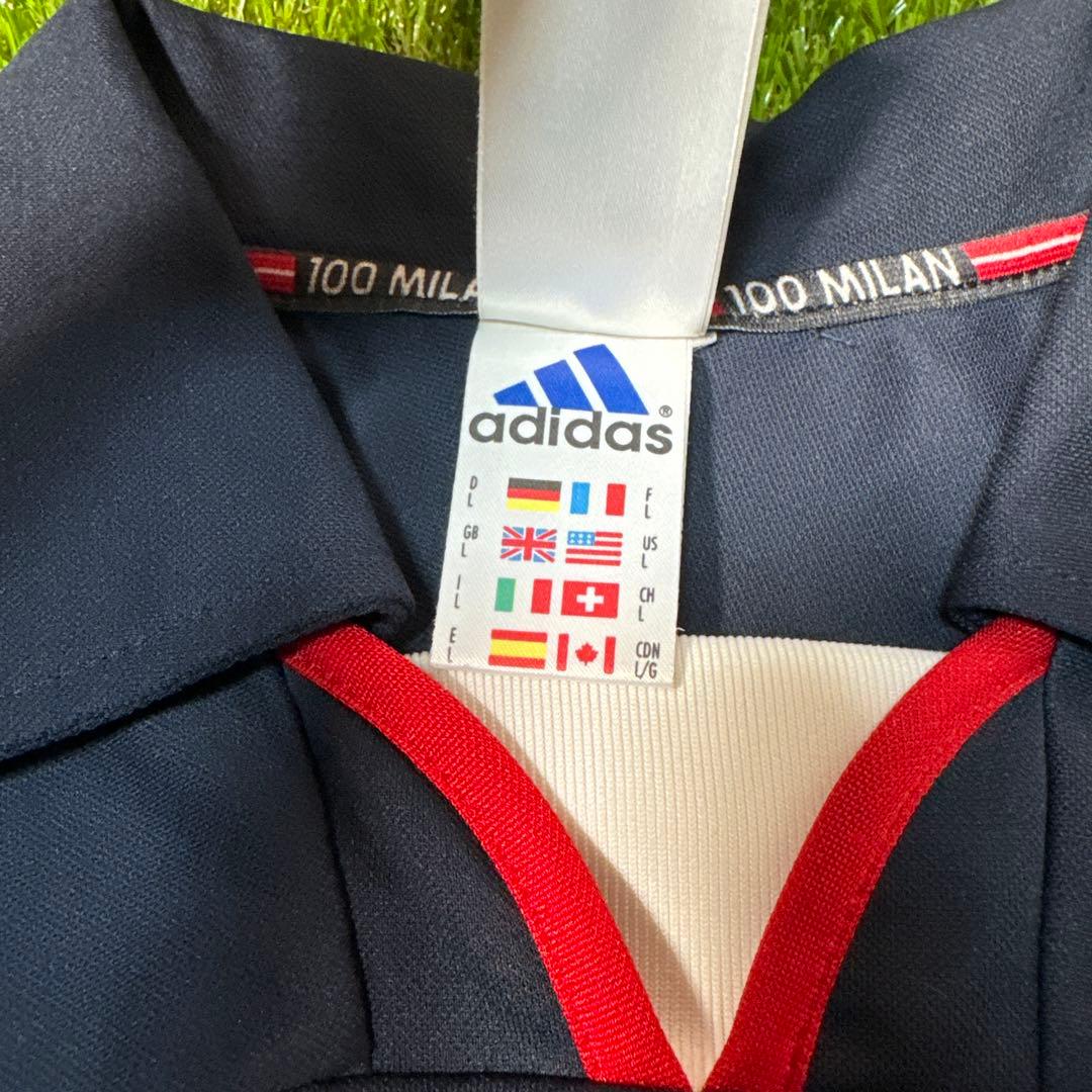 イタリア製 ACミラン 100周年 99-00 adidas ユニフォーム