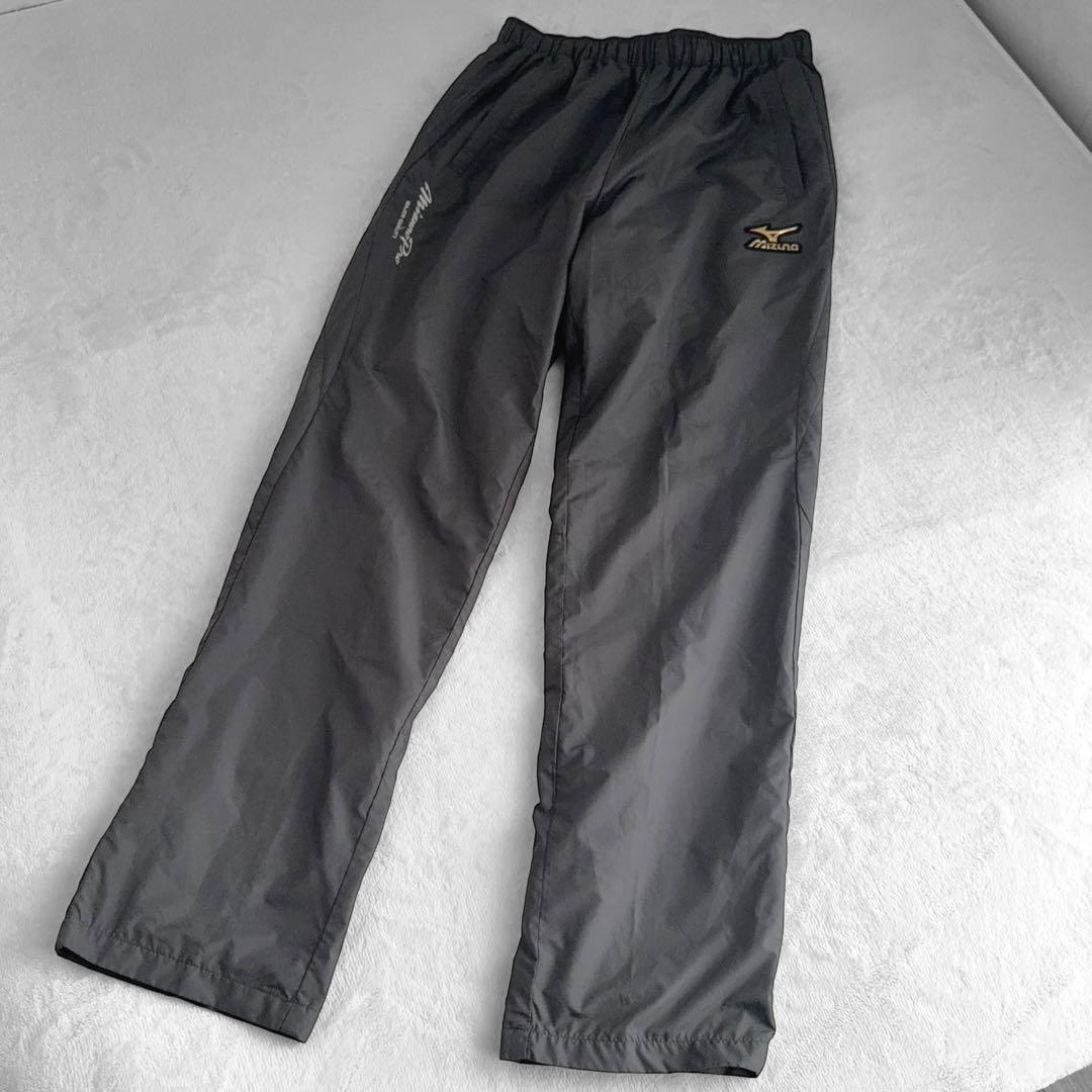 【美品】Mizuno Pro ジャケット パンツ 上下セット グレー メンズ L