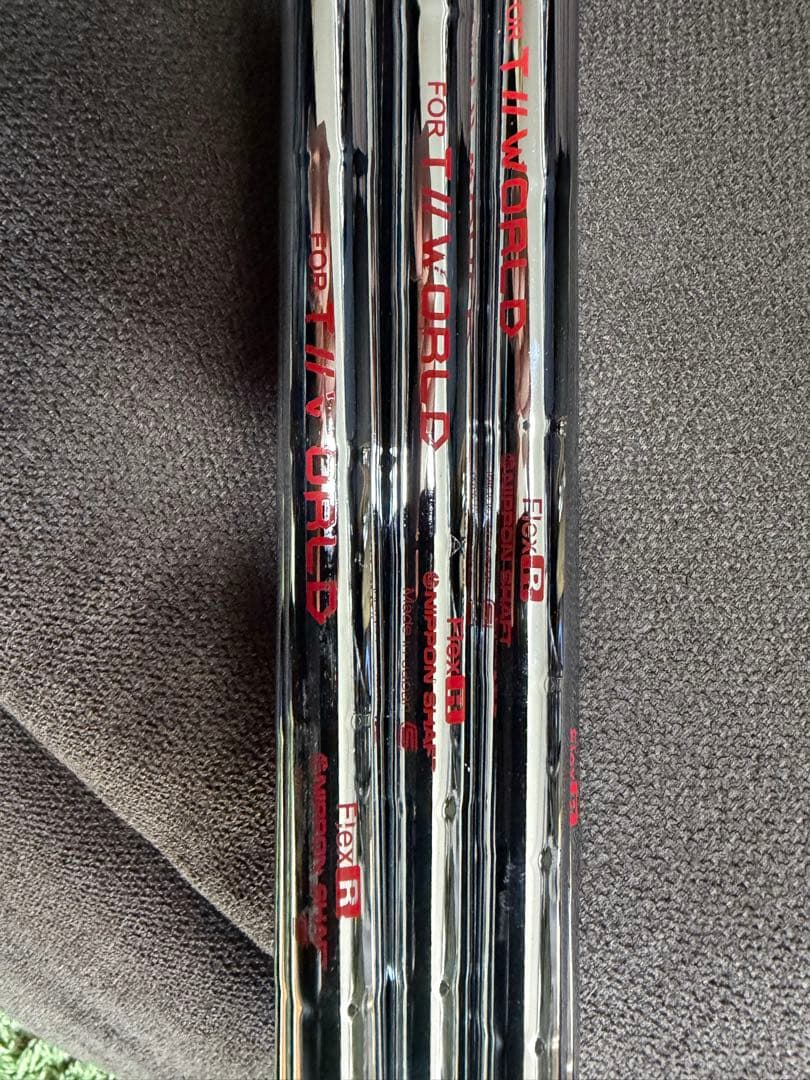 アイアンシャフト7本　N.S.PRO MODUS3 FOR TOUR WORLD