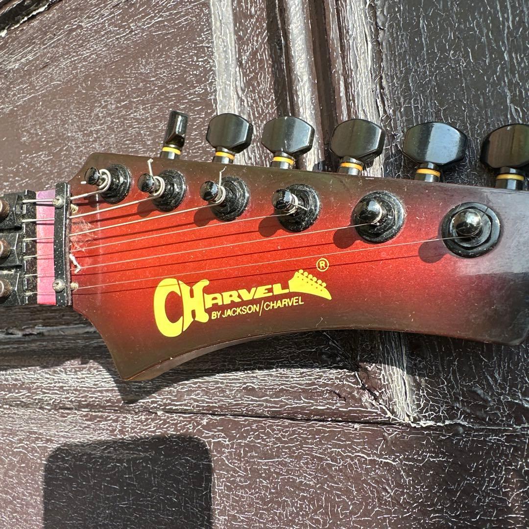 R*d様 Charvel エレキギター レッドグラデーション