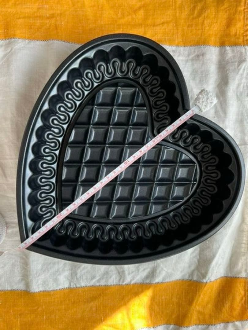NORDIC WARE ノルディクウェアー　キルトハートケーキ型　アンティーク風