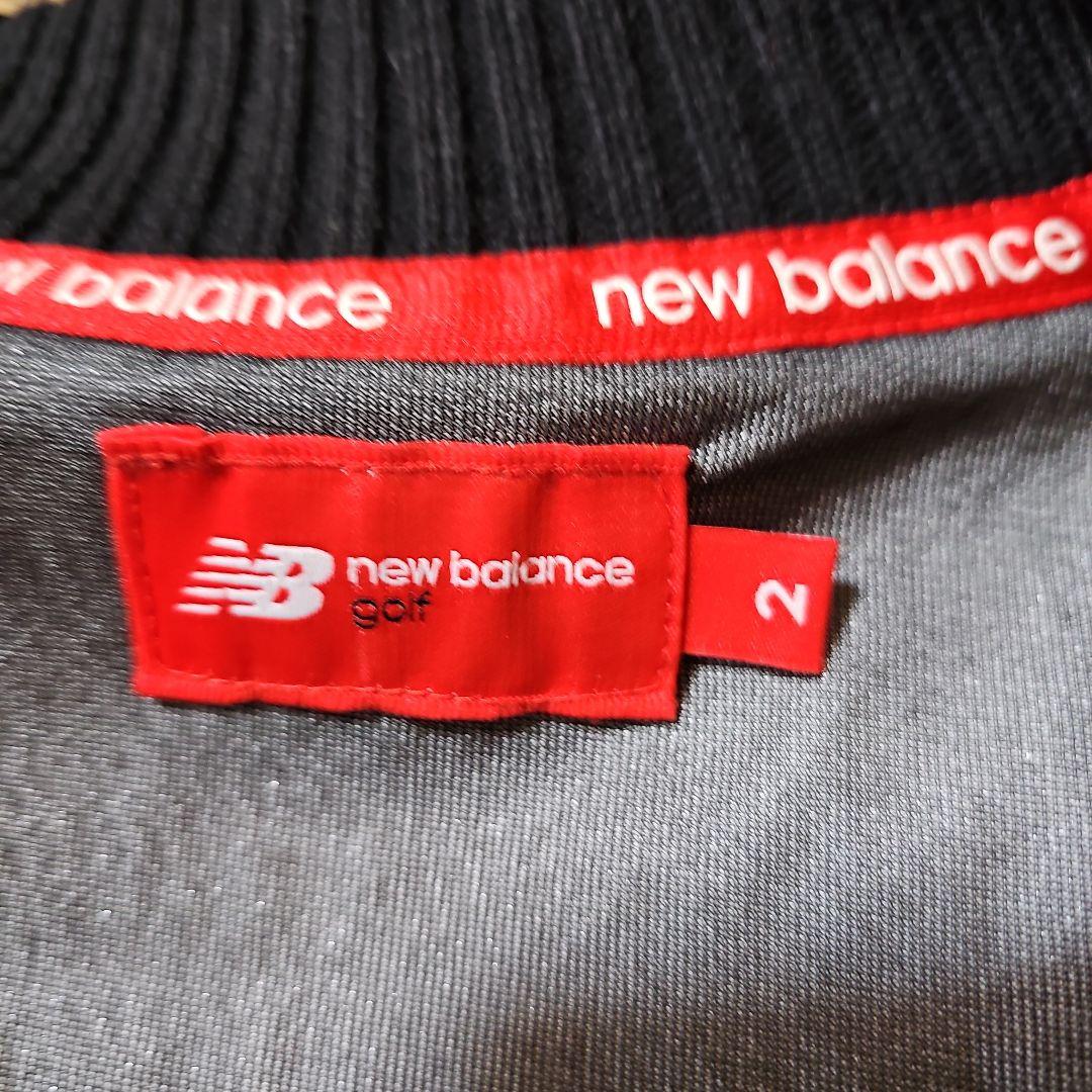 【NEW BALANCE GOLF】 美品ジップセーター　♡防寒防風アウター♡