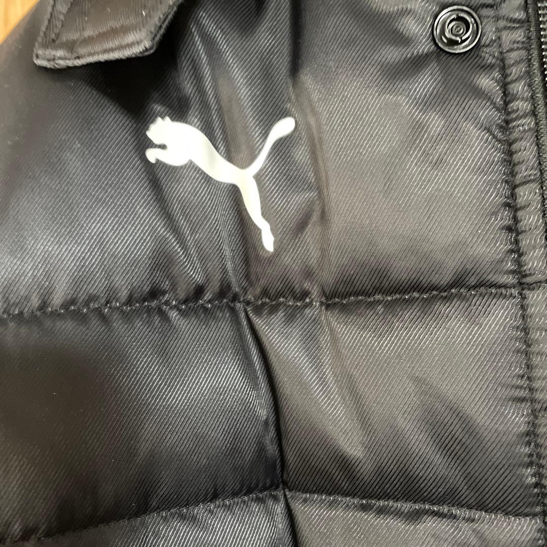 PUMA ブラック ベンチコート 150