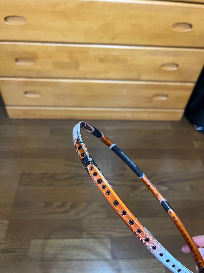 廃盤品　ウィルソン　ベルテックス　バドミントンラケット