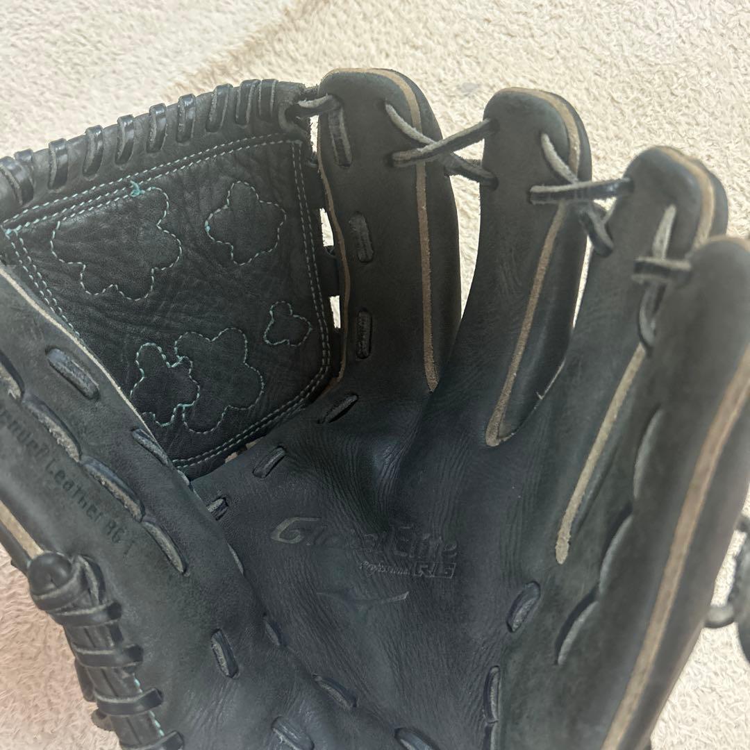 Global Elite軟式野球グローブ 黒 前田健太モデル