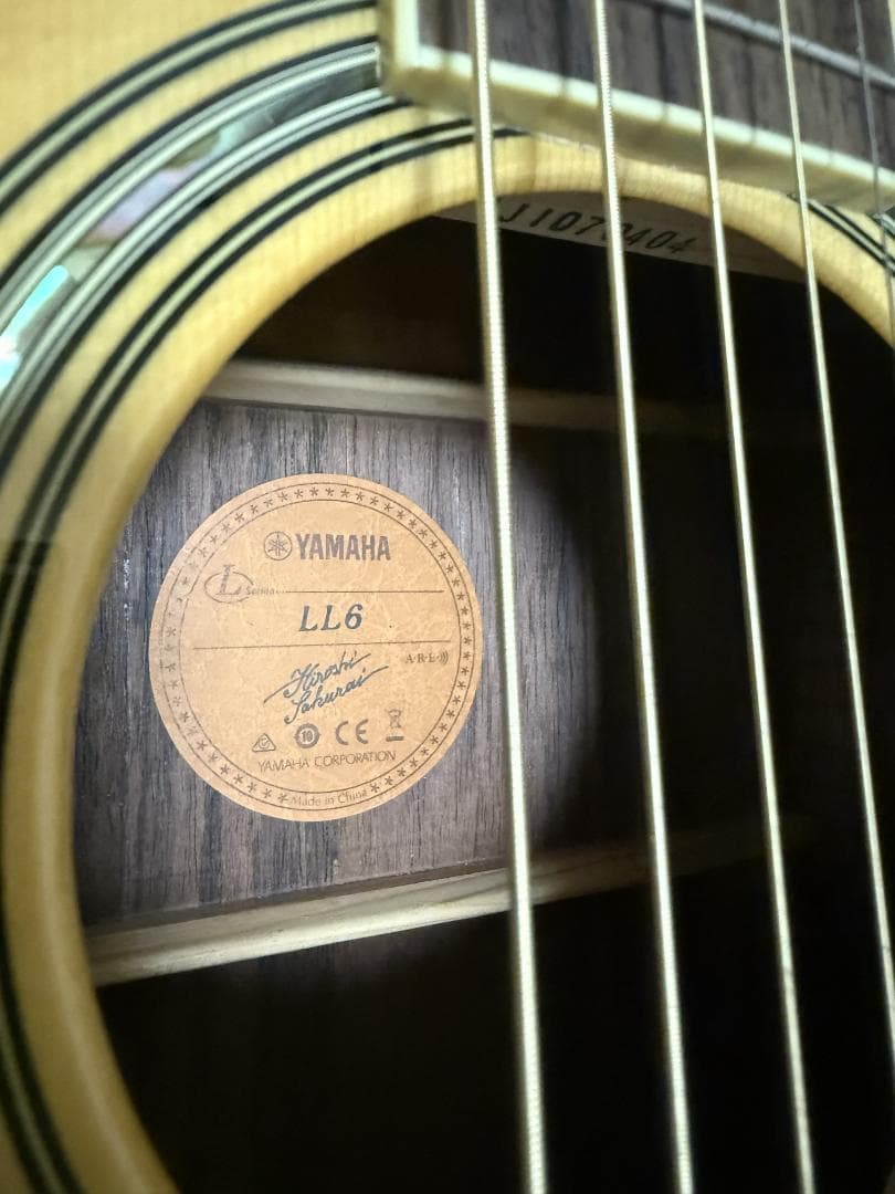 YAMAHA LL6 ヤマハ アコースティックギター