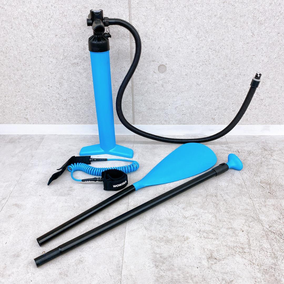 WOWSEA 空気注入式 SUPボード フルセット パドル付 インフレータブル