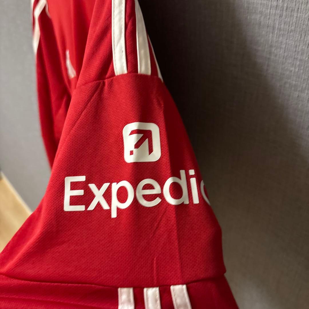 Liverpool FC adidas 2XL ショボスライ長袖ユニフォーム