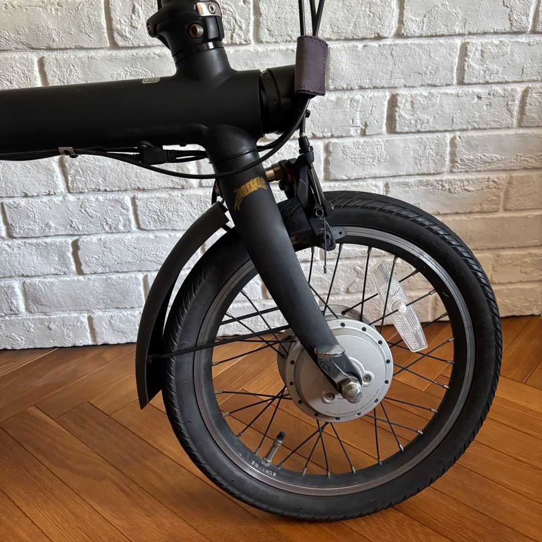 Qi CYCLE EF-1 Pro 電動アシスト 折り畳み自転車 ジャンク扱い