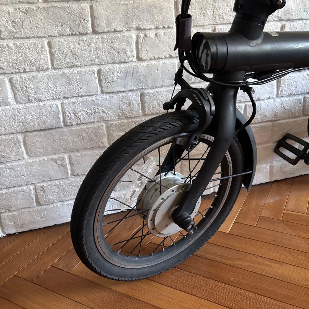 Qi CYCLE EF-1 Pro 電動アシスト 折り畳み自転車 ジャンク扱い