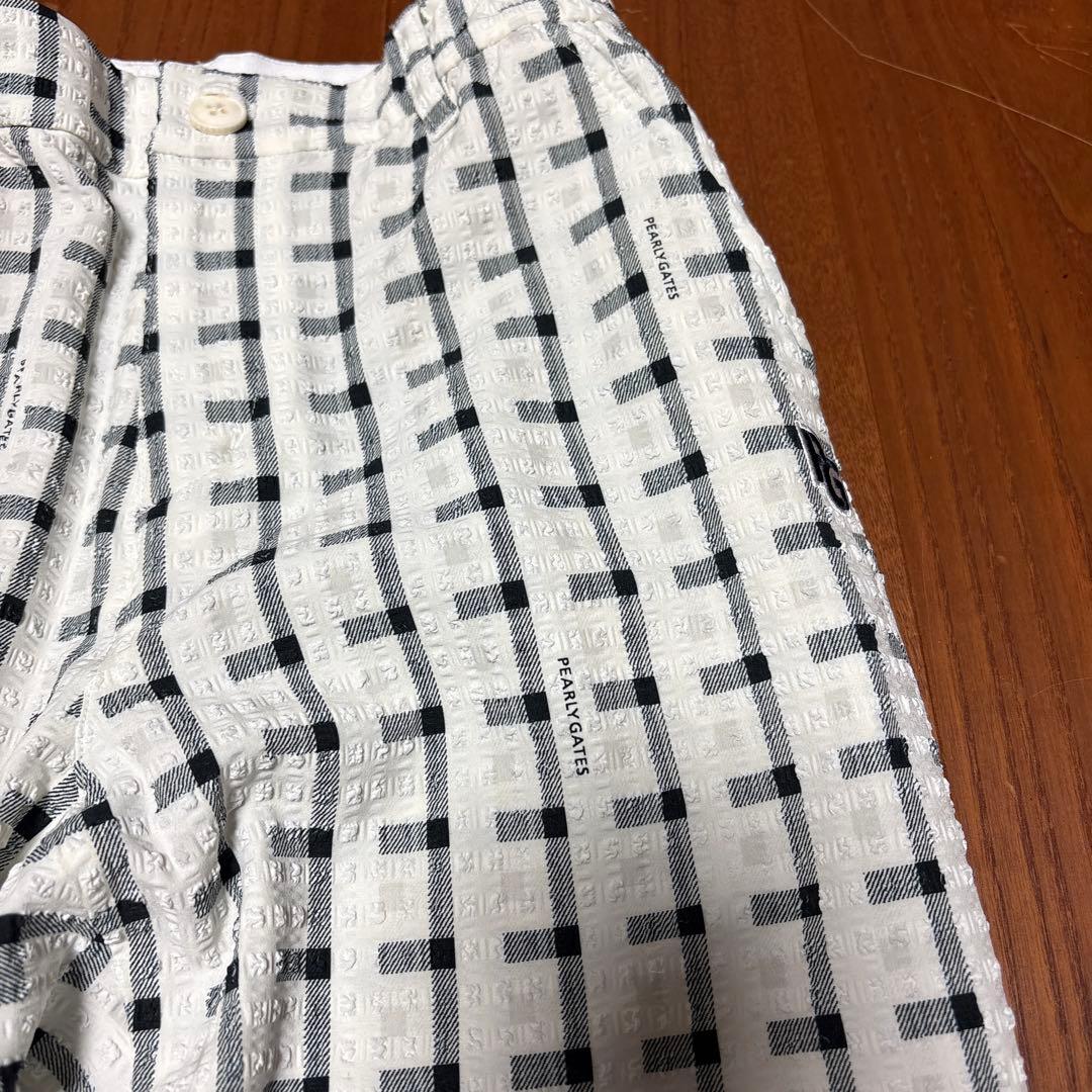 PG 夏用　 チェック柄 レディースパンツ