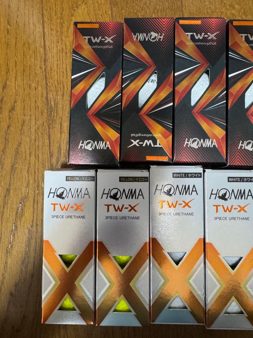 ホンマ　tw-x イエローx6球　ホワイトx27球