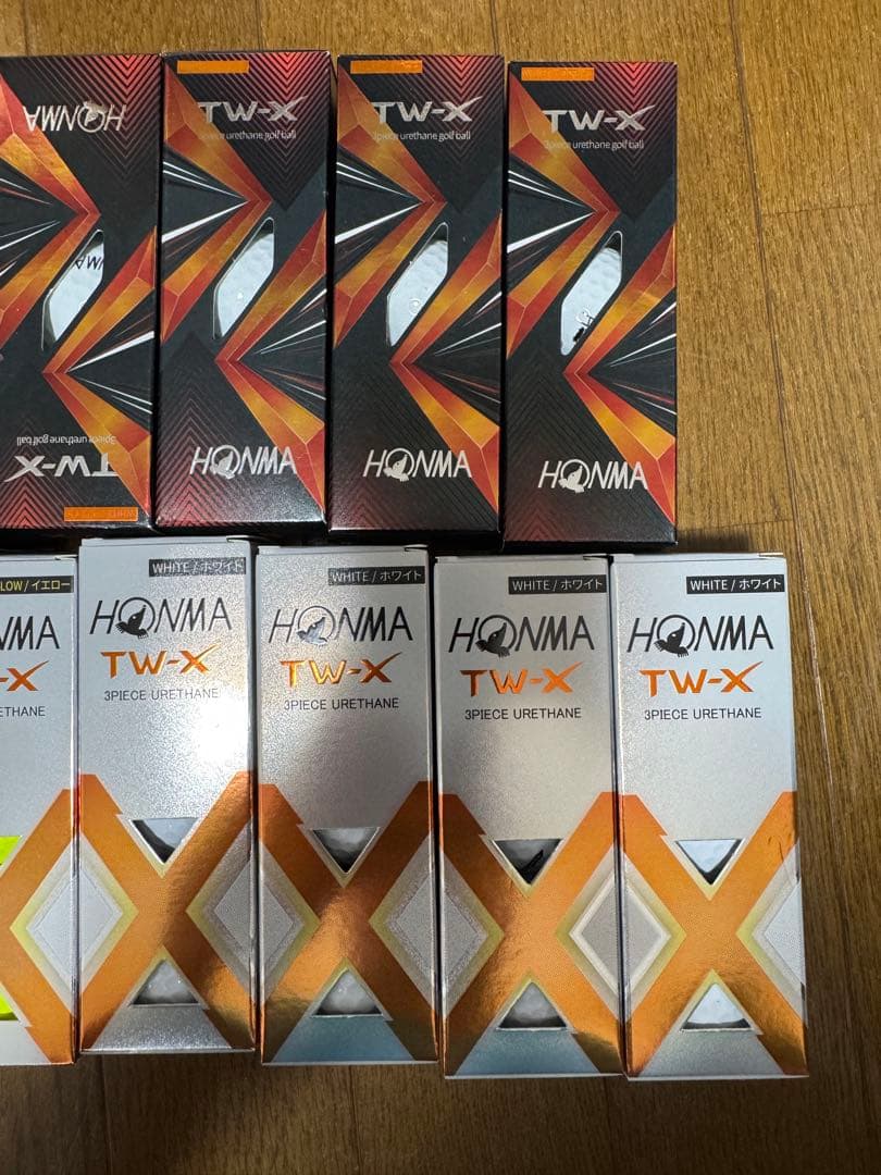 ホンマ　tw-x イエローx6球　ホワイトx27球