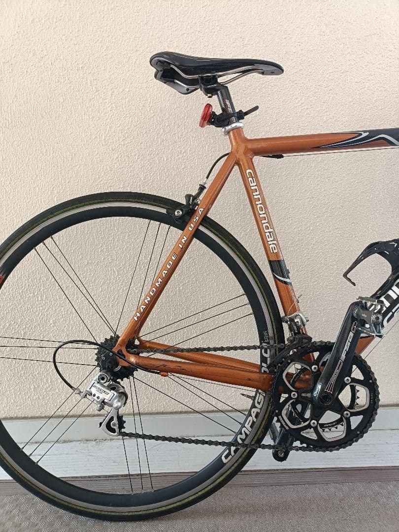 レア！Cannondale オレンジ ロードバイク