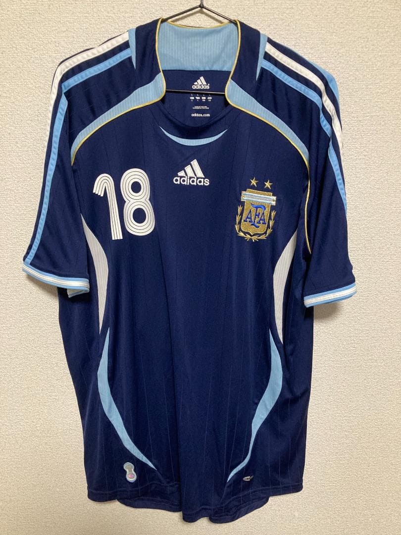 アルゼンチン代表　ユニフォーム　06　アウェイ　マキシ・ロドリゲス