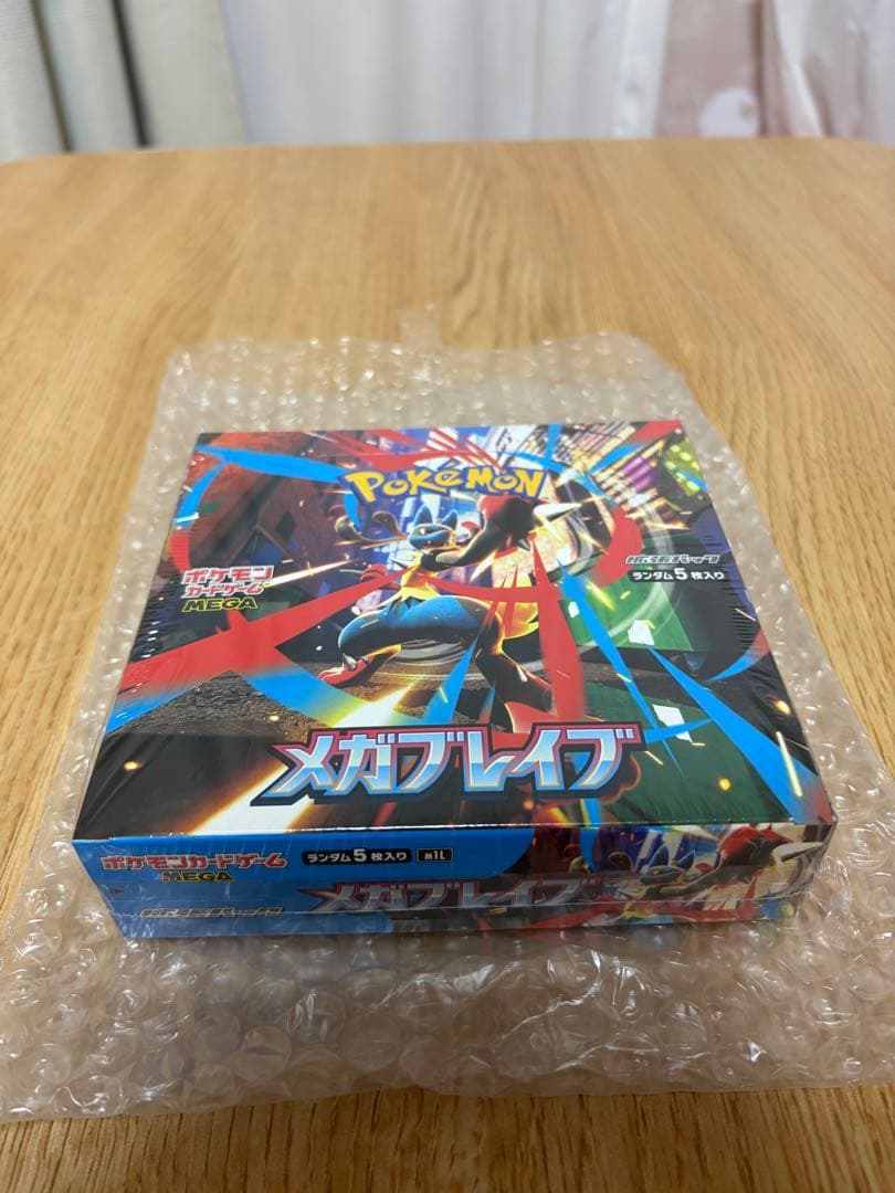 ポケモンカード メガブレイブ　未開封シュリンク付き