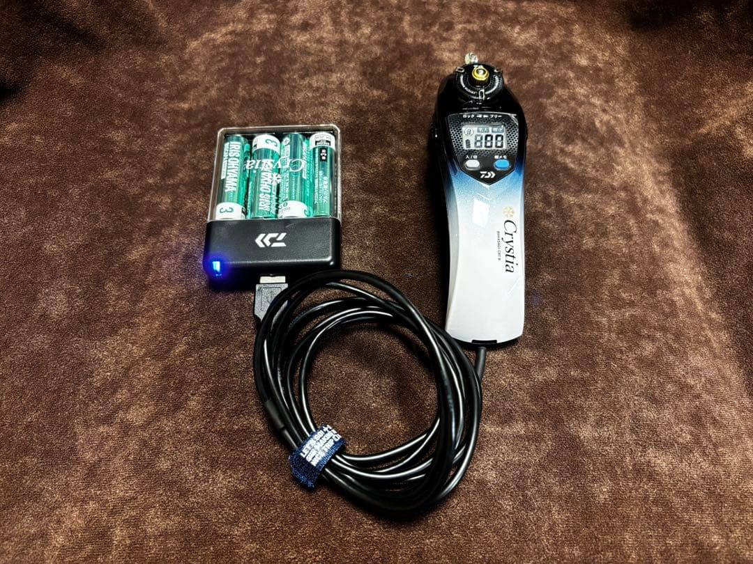 ⭐️ダイワ クリスティア ワカサギ CRT R改⭐️外部電源カスタム 美品✨