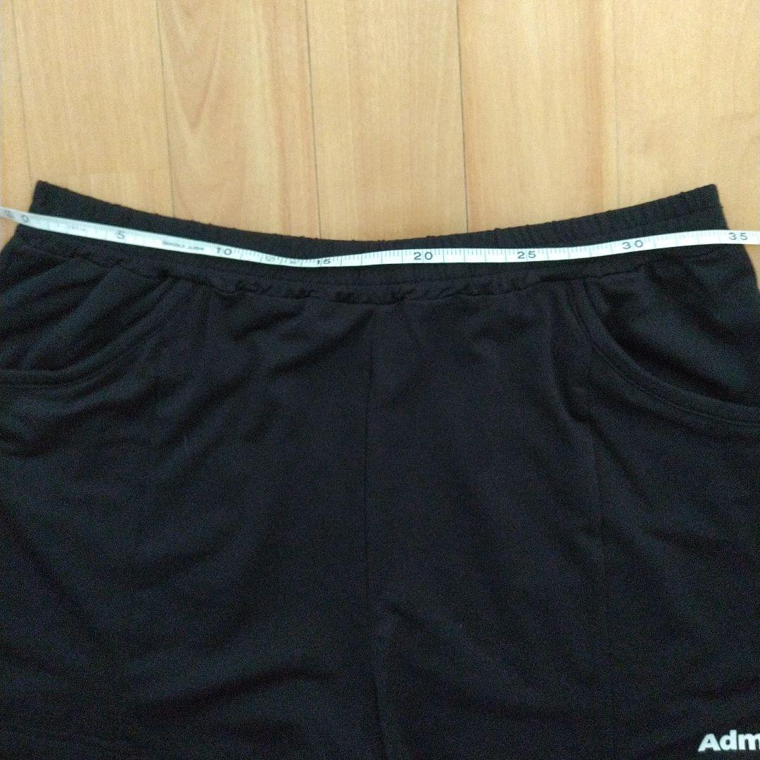 Admiral 女性用 Mサイズ ブラックハーフパンツ