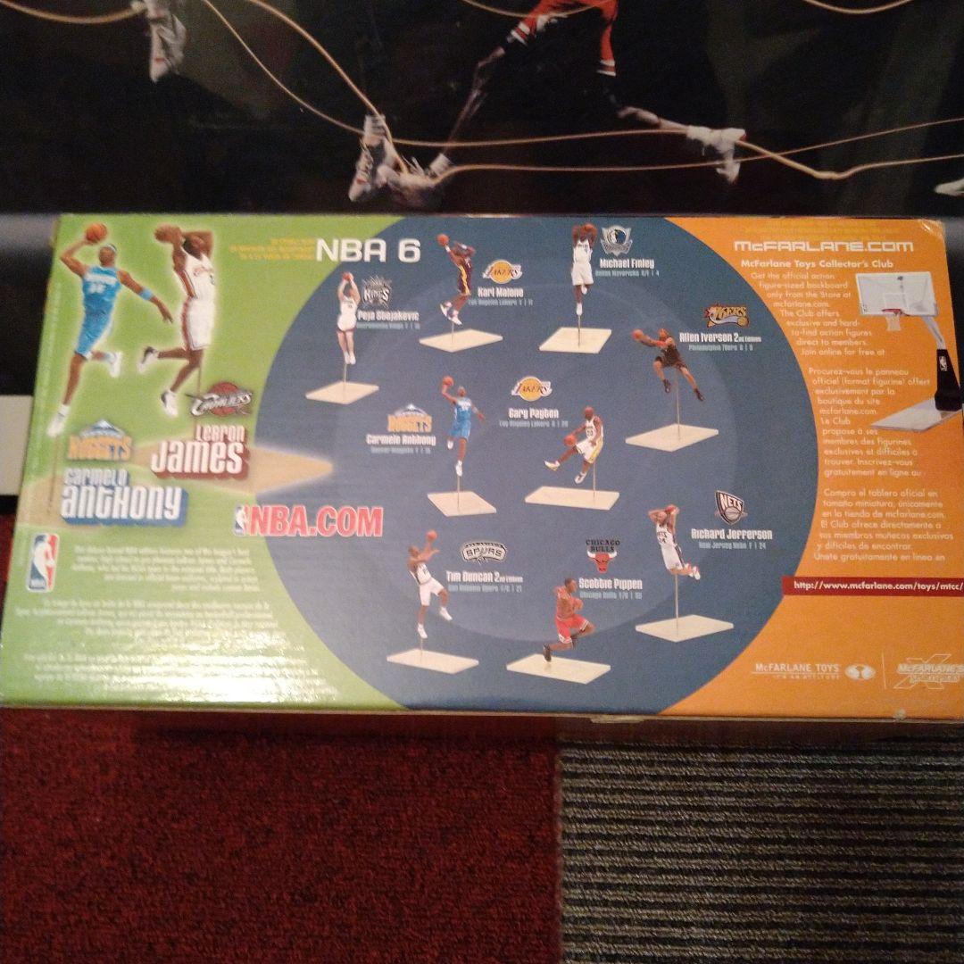 NBA　マクファーレン2体Boxシリーズ　レブロンジェームズ　カーメロアンソニー