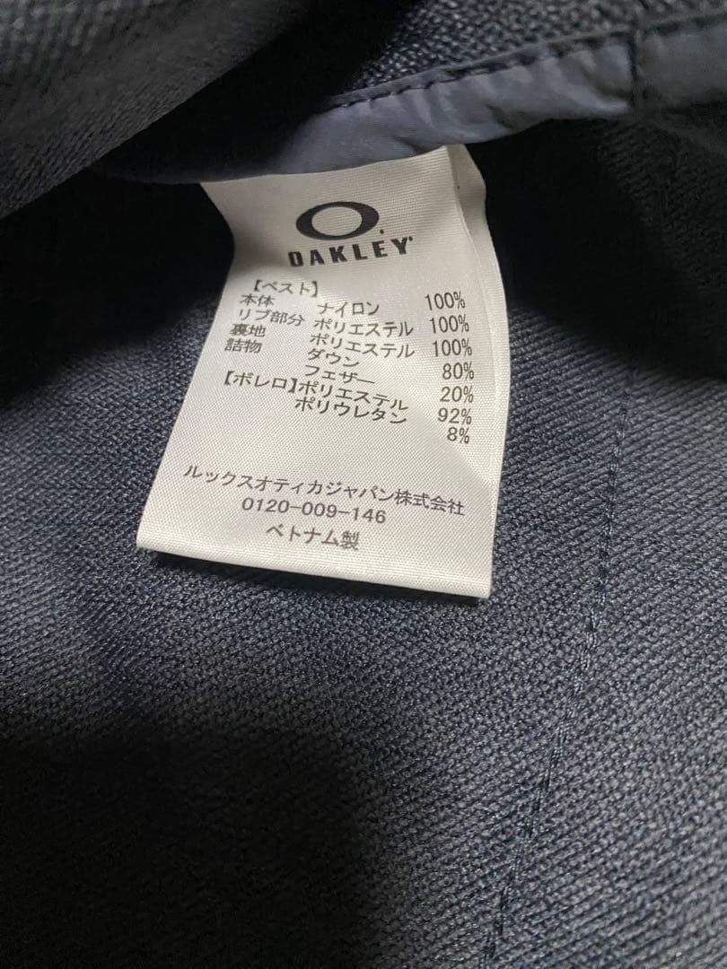 【極美品】オークリー ゴルフ アンサンブル（ダウンベスト×ボレロ）M
