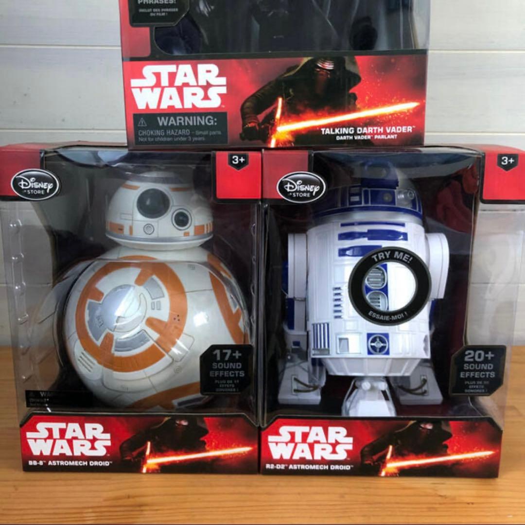 ディズニーストア　BB8 R2-D2 ダースベイダー