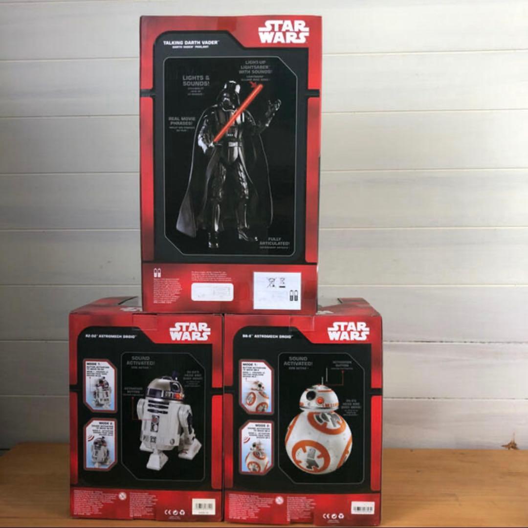 ディズニーストア　BB8 R2-D2 ダースベイダー