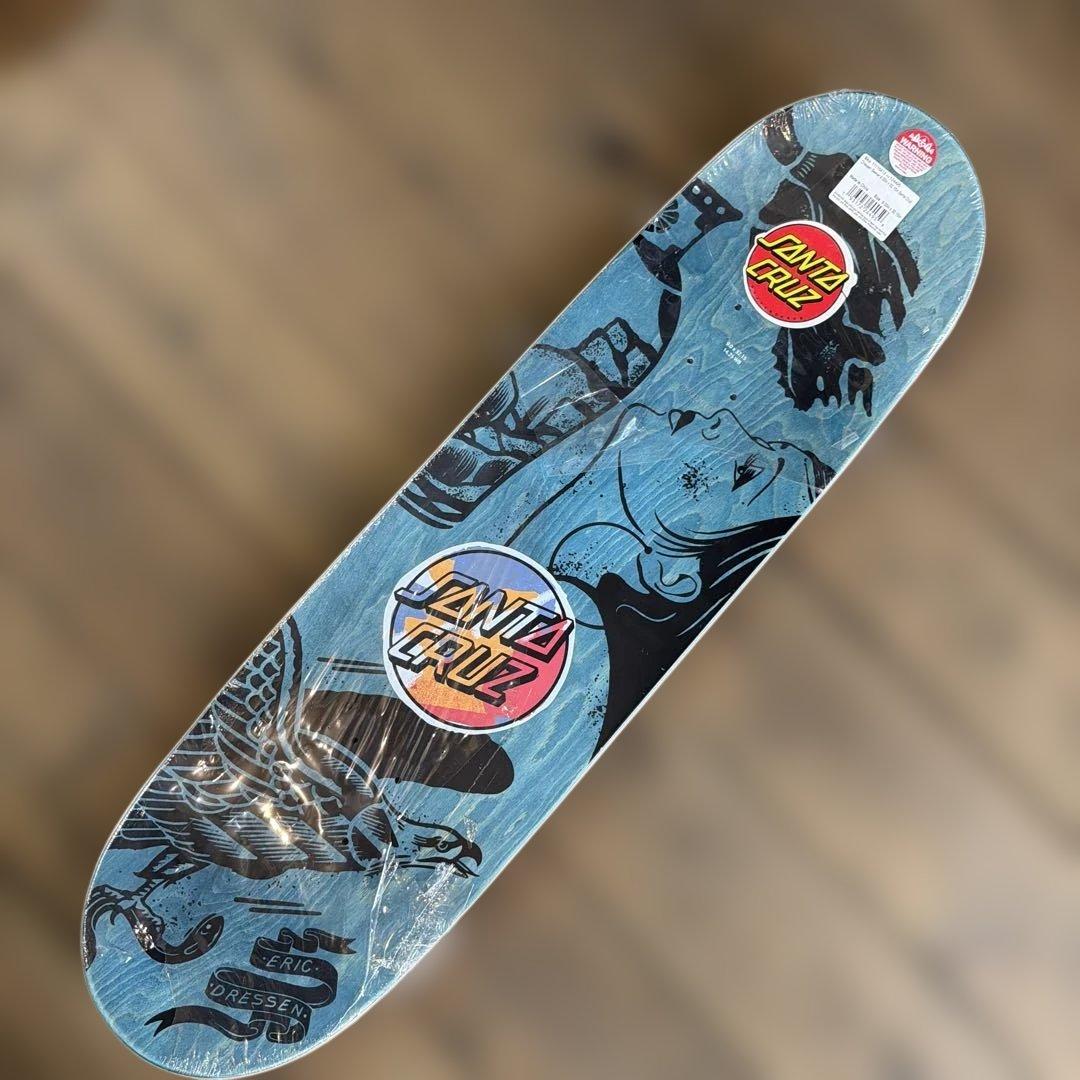 SANTACRUZ DRESSEN SEEKERスケボーデッキ9×32.15㌅