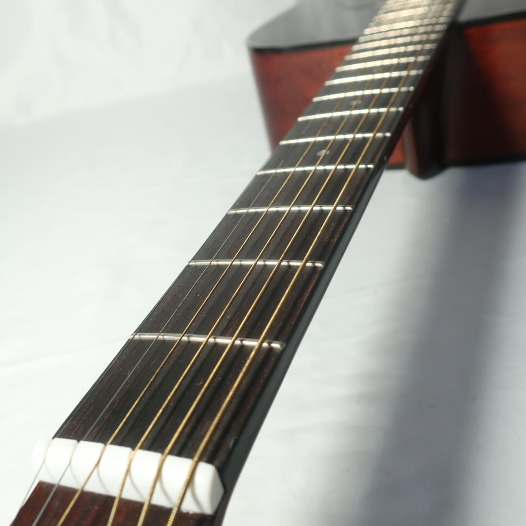 弦交換美品 Morris M-205 アコースティックギター タバコサンバースト