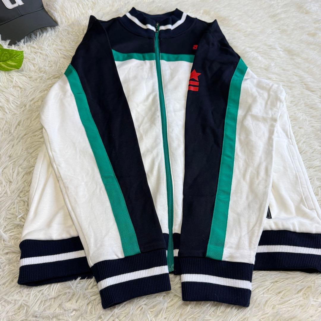 【アルチビオ】美品 ジップジャケット ホワイト 50サイズ メンズ