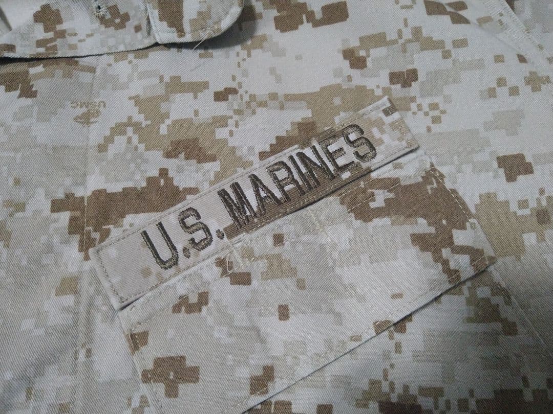 【S-Sサイズ】米軍実物　海兵隊　デザートMARPAT 迷彩服上下