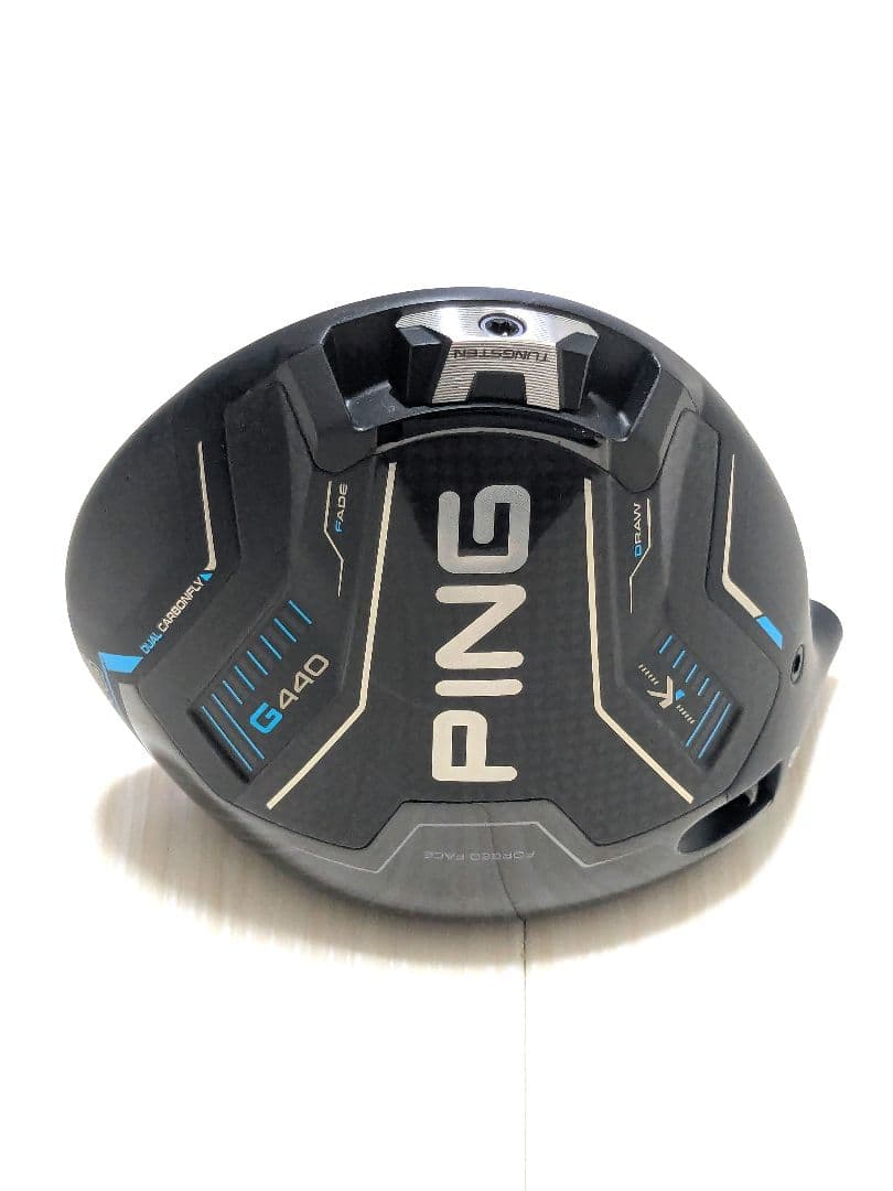 未使用 レフティ PING G440K ドライバー 9度 ヘッド単体 左用 ピン
