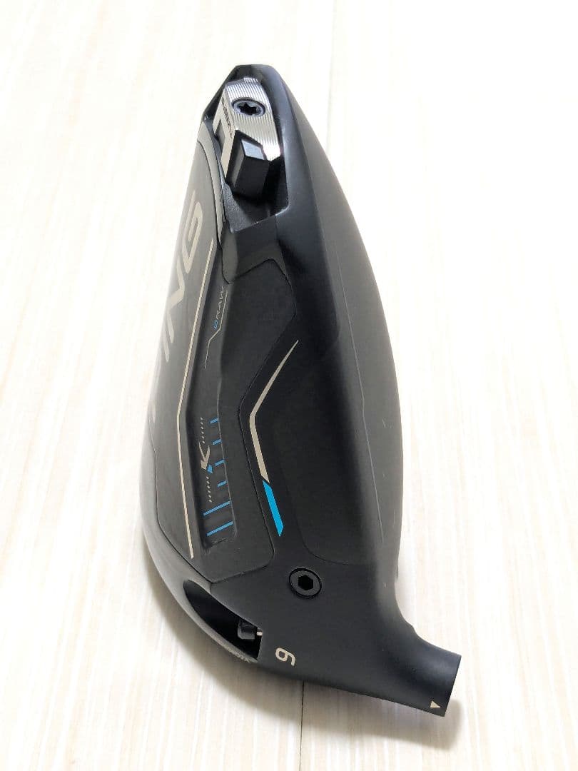 未使用 レフティ PING G440K ドライバー 9度 ヘッド単体 左用 ピン