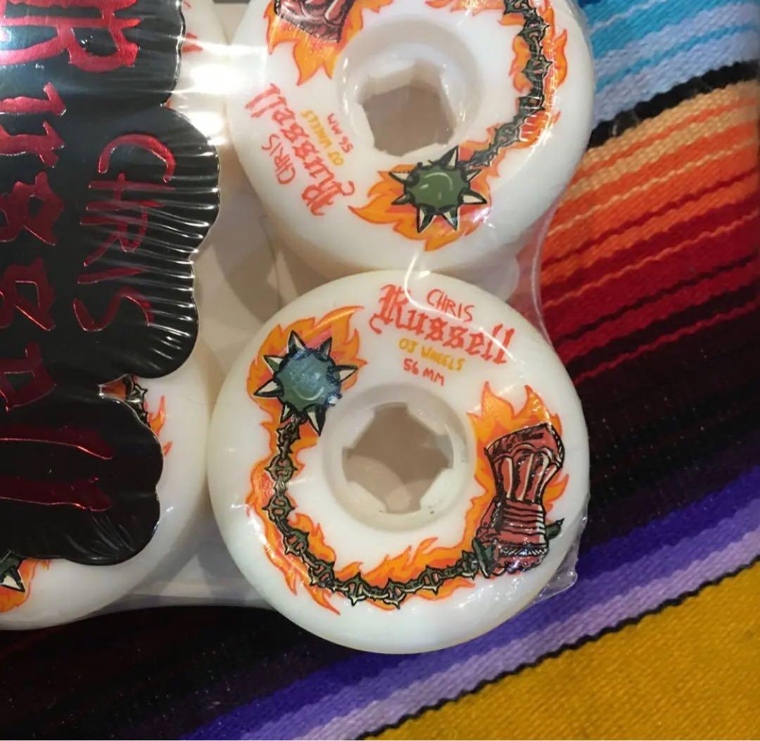OJ スケートウィール 56mm クリスラッセルモデル　101A定価7900