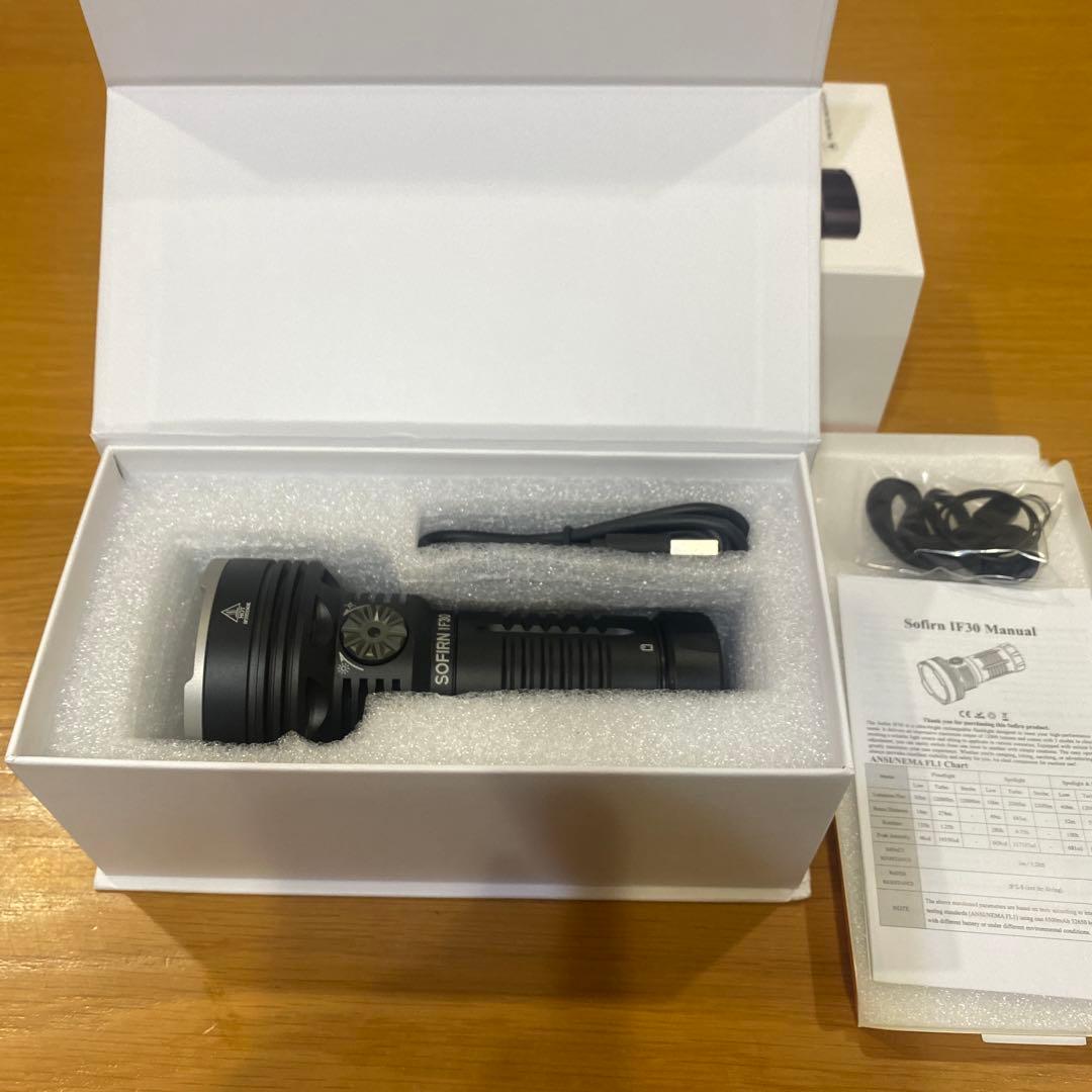 新品 SOFIRN IF30 懐中電灯 12,000ルーメン