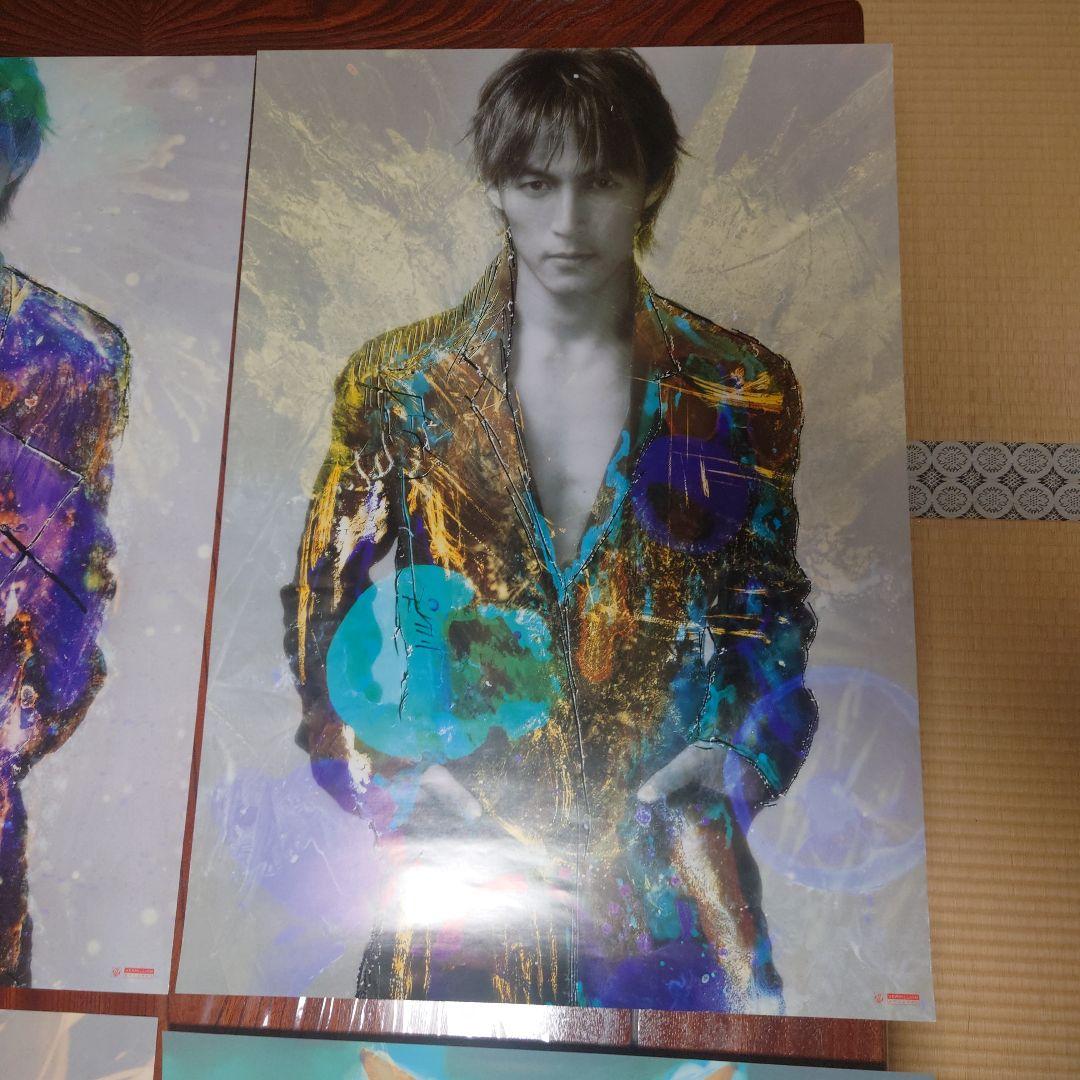 B'z 稲葉浩志『志庵』B2ポスター 4枚セット
