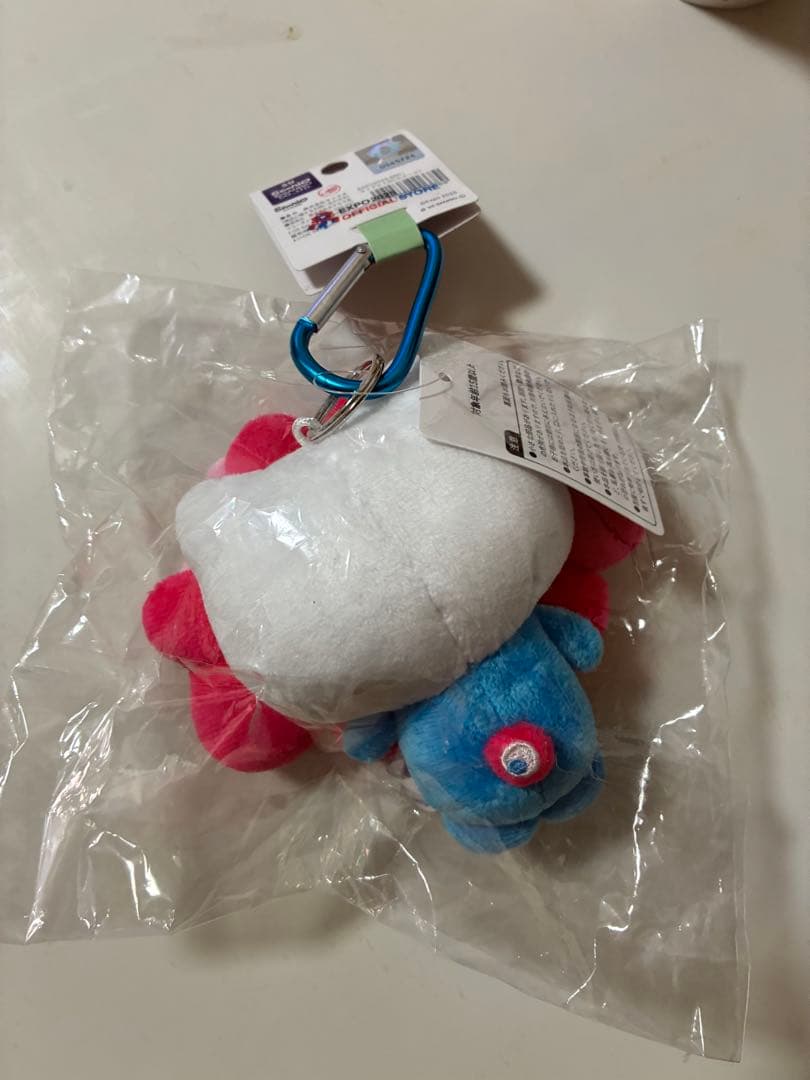 ハローキティ 万博キーホルダー カラビナ付き
