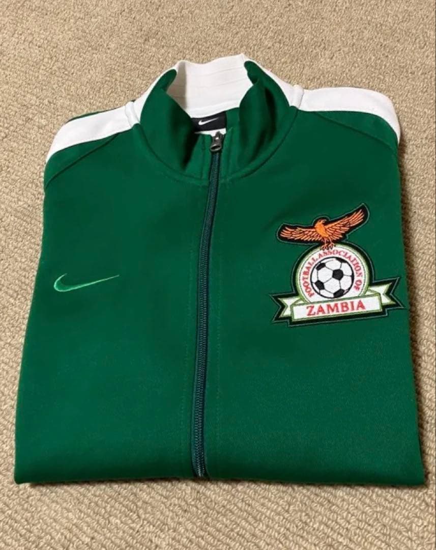 Nike Zambia フットボールジャージ トラックトップ オリンピック