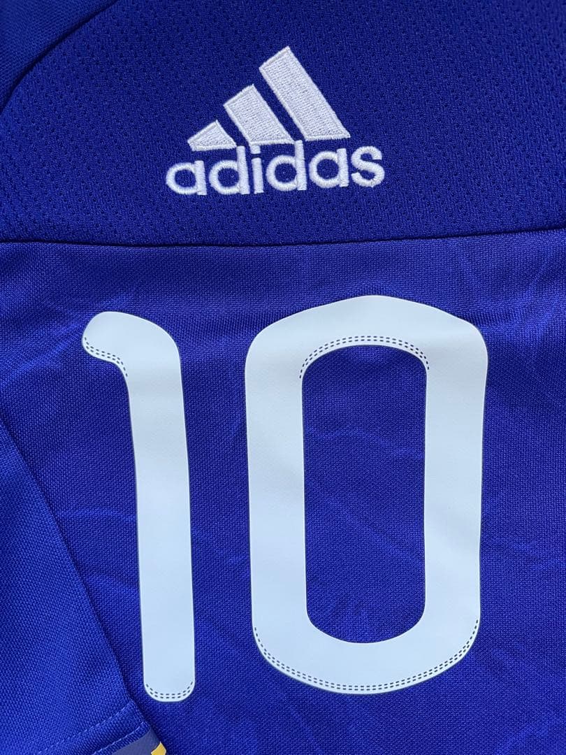 【未使用】中村俊輔　日本代表ユニフォーム 2010 adidas Ｏサイズ