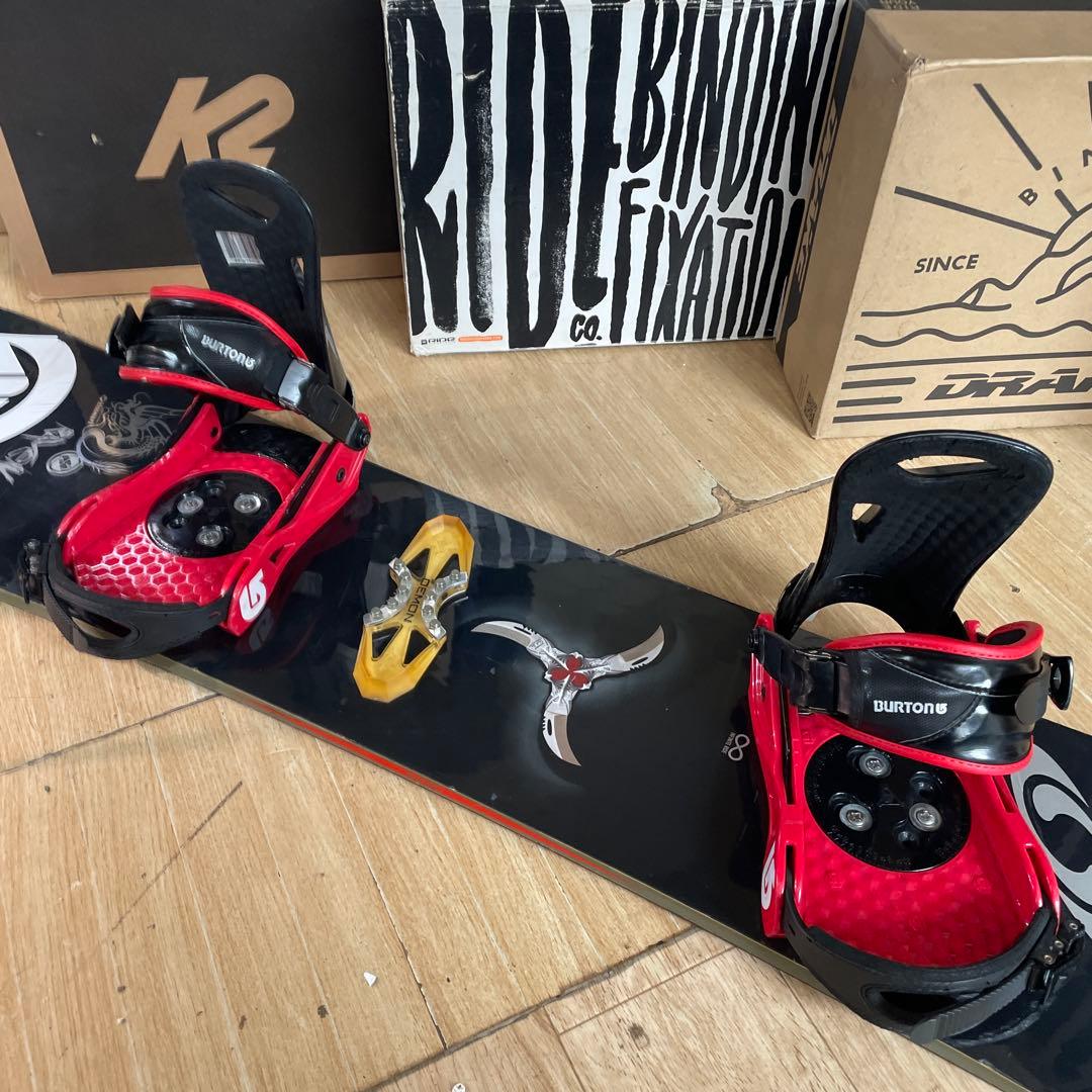 BURTON　バートンスノーボードセット　RAVEN156㎝　バインディング付