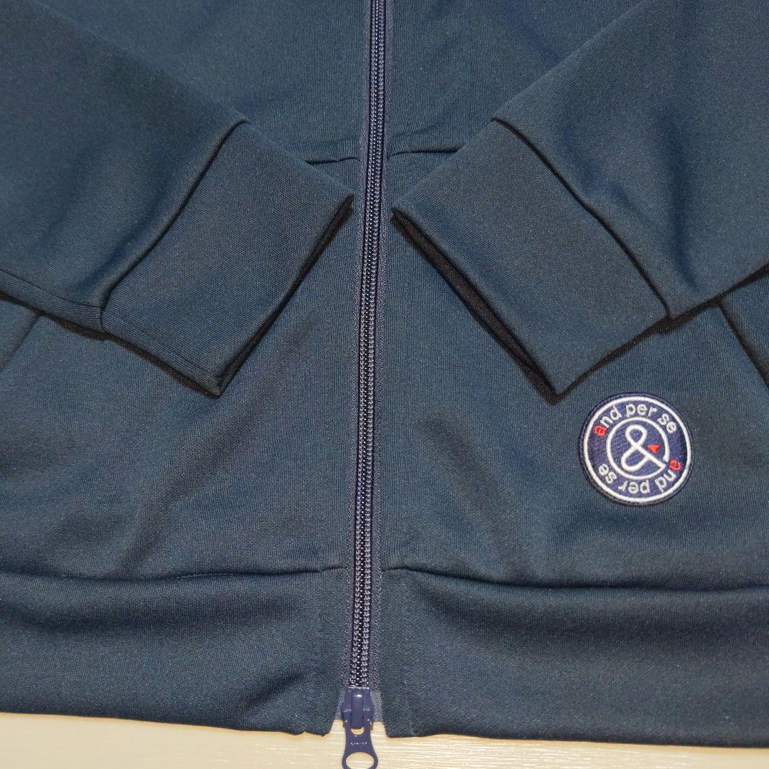 値下げ美品　アンパスィ　ジャケットМ　紺ネイビー　レディース